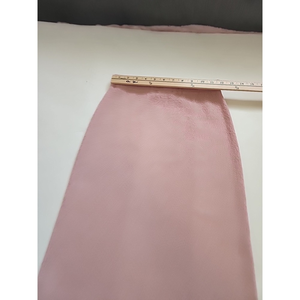 Vintage St John Santana Knit Skirt Pink Size 2 Straight Pencil Career USA - Picture 7 of 10